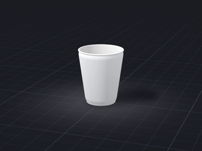 Design Double-wall Cup — 12 oz template