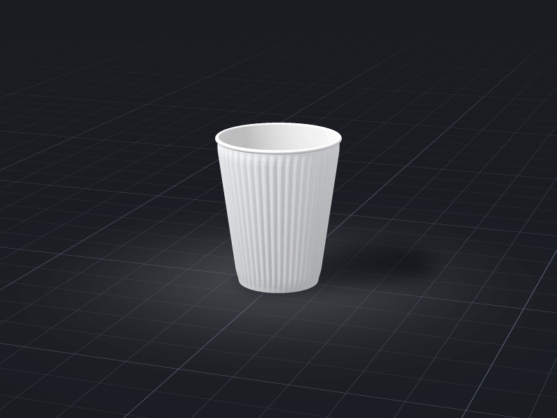 Design Ripple-wall Cup — 12 oz template