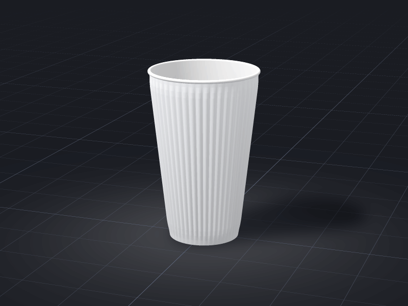 Design Ripple-wall Cup — 20 oz template