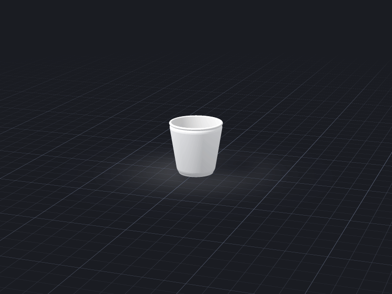 Design Double-wall Cup — 4 oz template