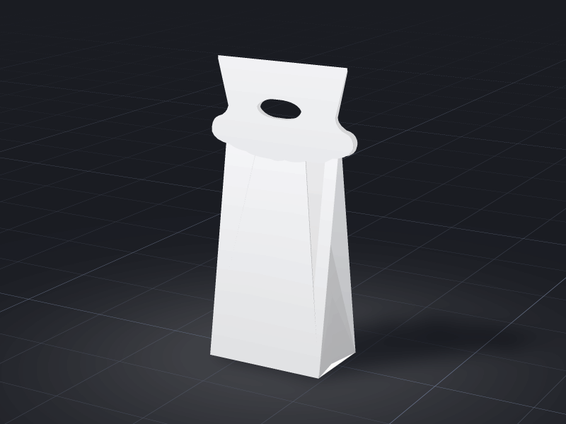 Design Header-card Bread Bag template