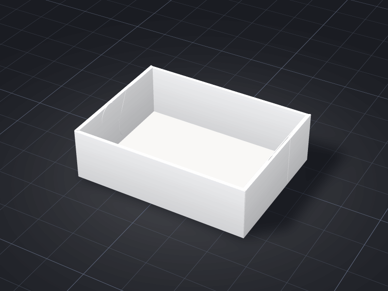 Side Mortise Lock Tray — ready design in our online tool