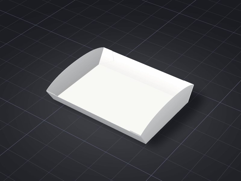 Serving Tray — ready design in our online tool