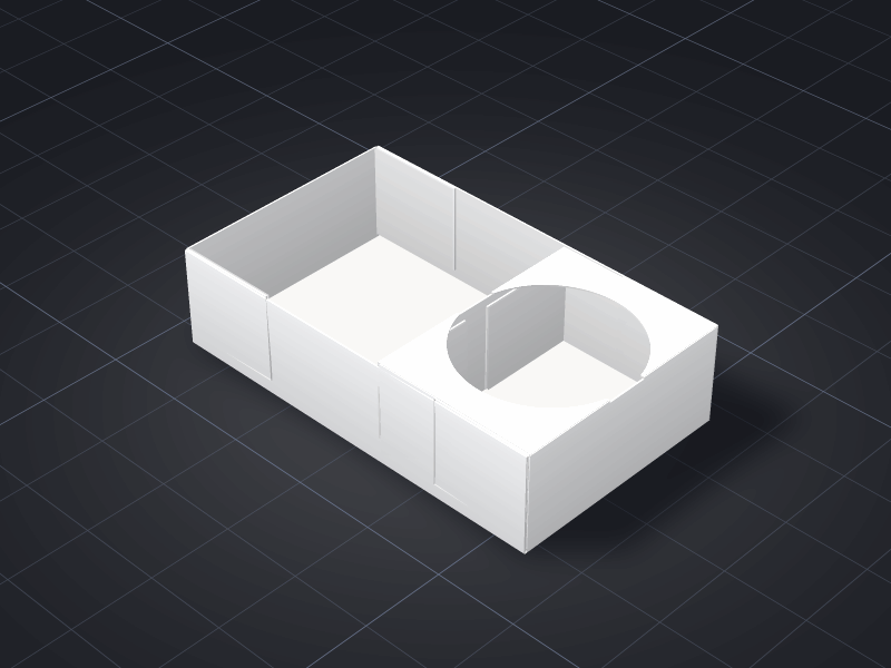 Design Combo Meal Tray template