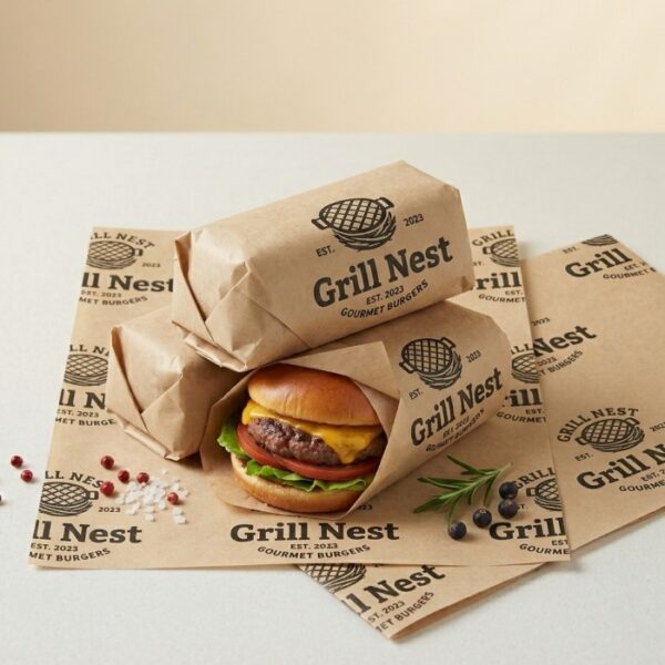 custom printed kraft paper