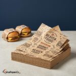 kraft paper with logo