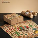 personalized kraft paper