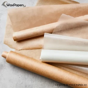 Custom butter paper with logo - Gallery 3