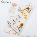 Custom Greaseproof Paper