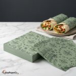 branded greaseproof paper