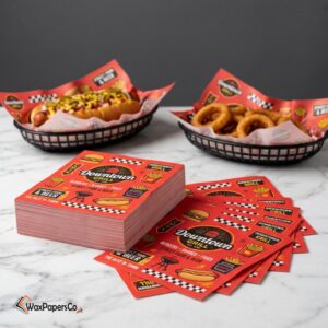 Custom Food Basket Liners