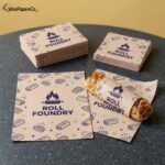 hot paper with logo