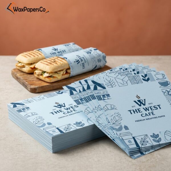custom sandwich paper sheets