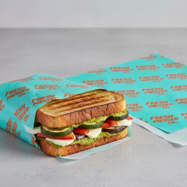custom sandwich wrapping paper