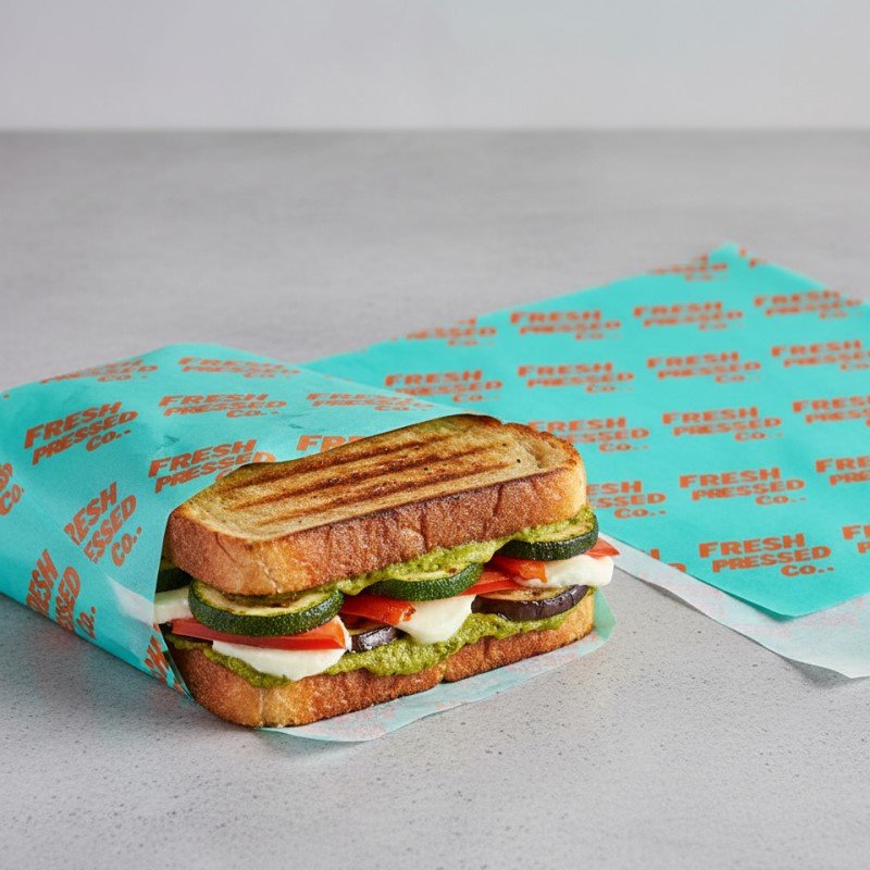 custom sandwich wrapping paper