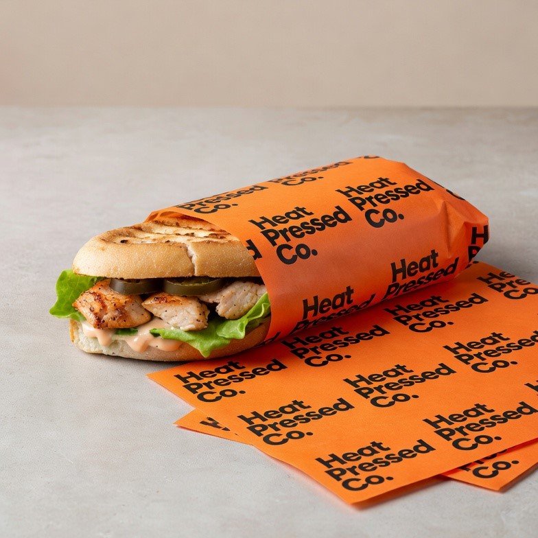 customized sandwich wrapping paper