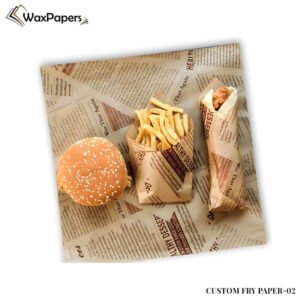 Custom Fry Paper For Fried Food - Gallery 4