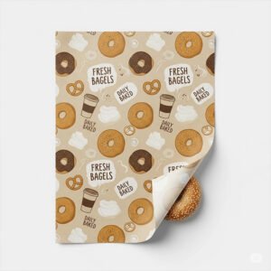 bagel paper with logos - Gallery 4