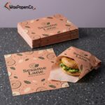 custom bagel paper with logo