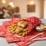 custom fish and chip paper bulk