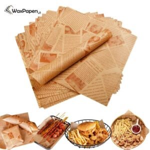 Custom Fish and Chip Paper