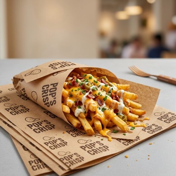 custom fry paper sheets