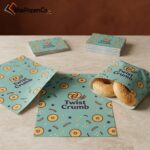 custom printed bagel paper