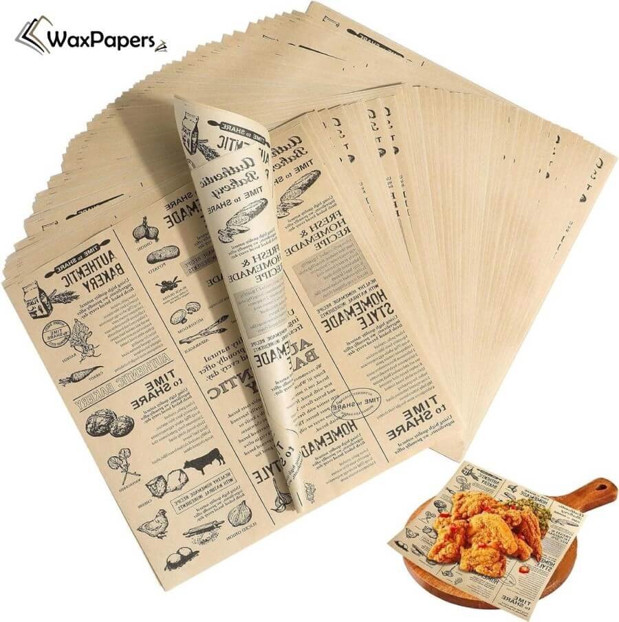 Custom Fish and Chip Paper