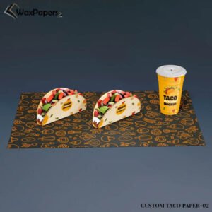 Printed Taco Wrapping Paper - Gallery 5