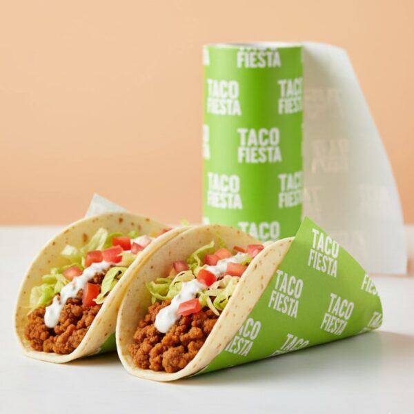 custom taco wrapping paper
