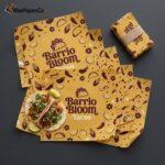 custom taco wrapping paper with logo