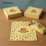customized taco wrapping paper
