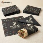 personalized taco wrapping paper