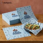 printed taco wrapping paper