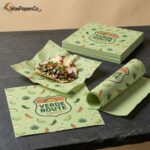 taco wrapping paper with logo