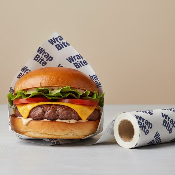 custom burger wrapping paper