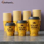 custom disposable paper coffee cups