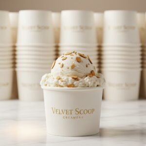 custom ice cream cups bulk