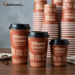 custom paper coffee cups wholesale