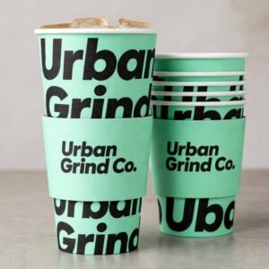 custom paper coffee cups wholesale