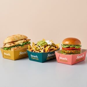 custom paper food trays bulk