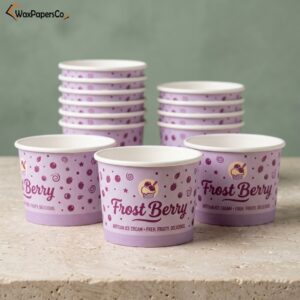 Custom Ice Cream Cups