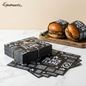 Custom Burger Wrapping Paper