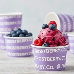 custom printed ice cream cups