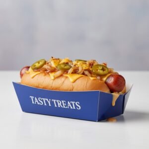 disposable food trays with logo