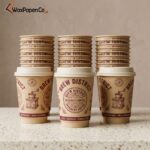 disposable paper coffee cups