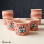 paper ice cream cups