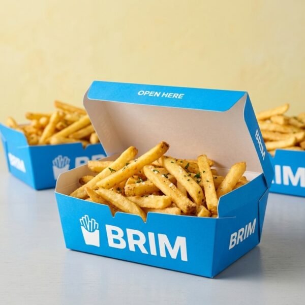 custom french fry boxes