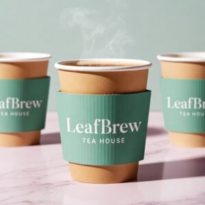 custom printed coffee sleeves