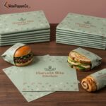 custom food paper sheets bulk